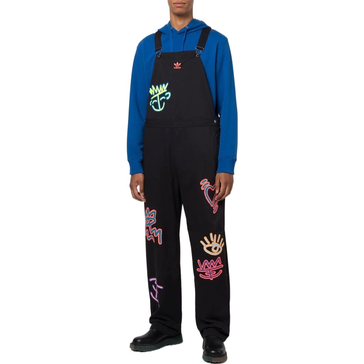 adidas Love Unites Overalls (Gender Neutral) Asia Sizing 'Black' HC3090