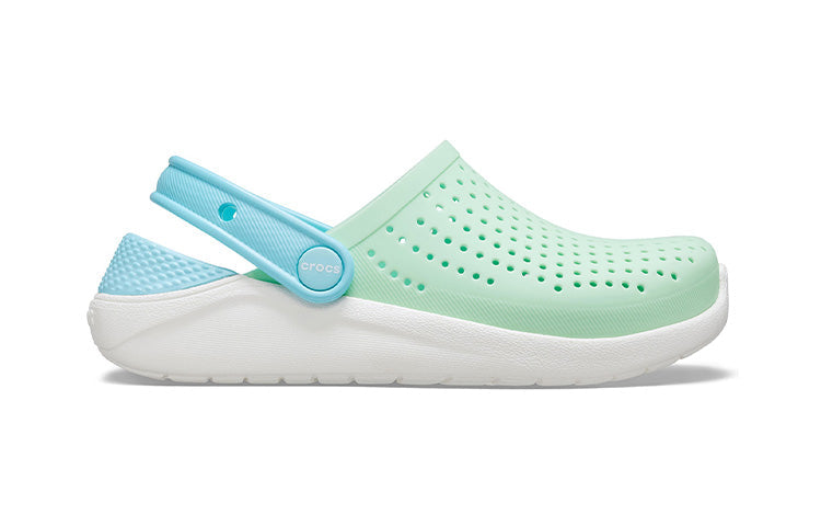 (GS) Crocs LiteRide Clogs 'Neo Mint White' 205964-3TM