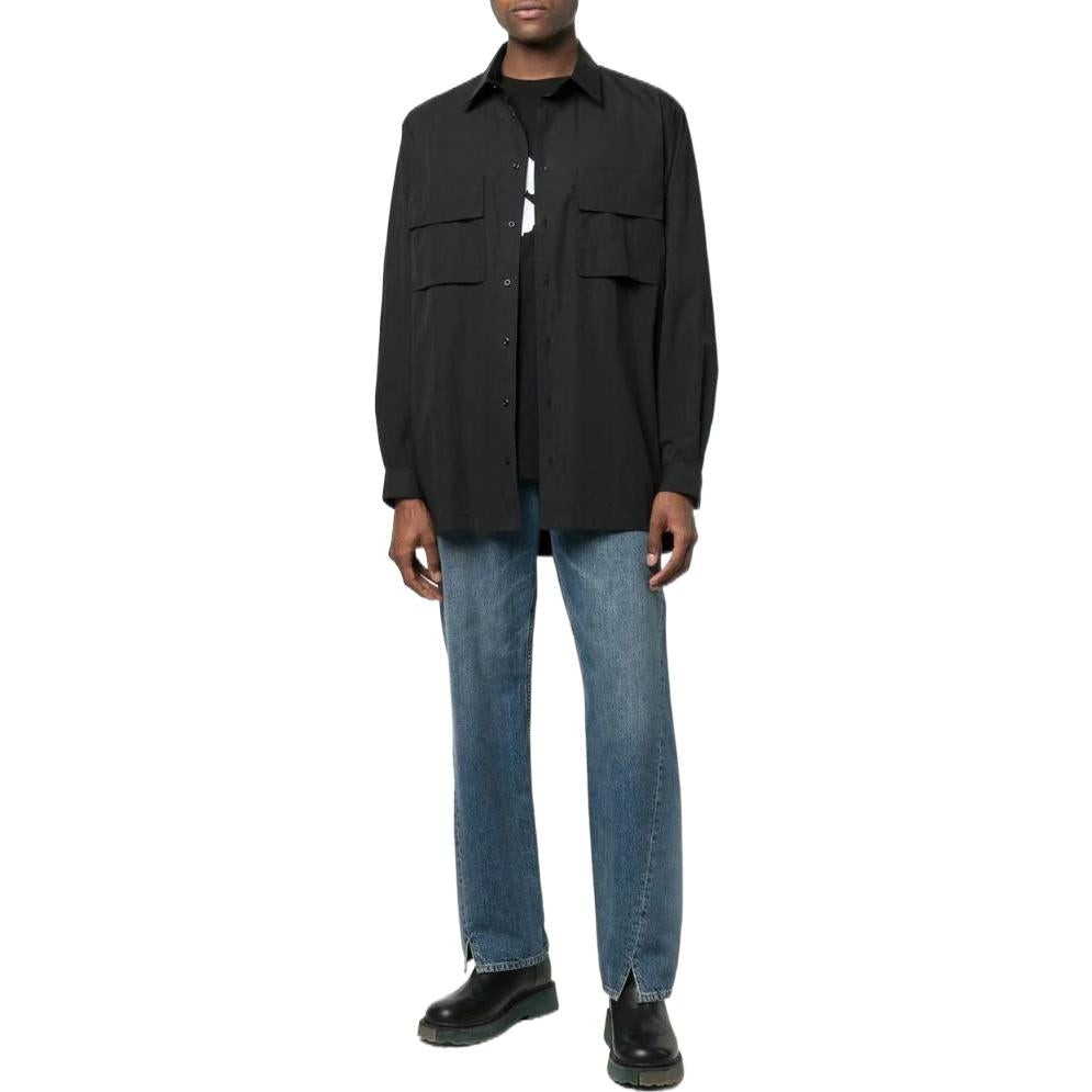 Nike ESC Woven Shirt 'Black' DN4096-010