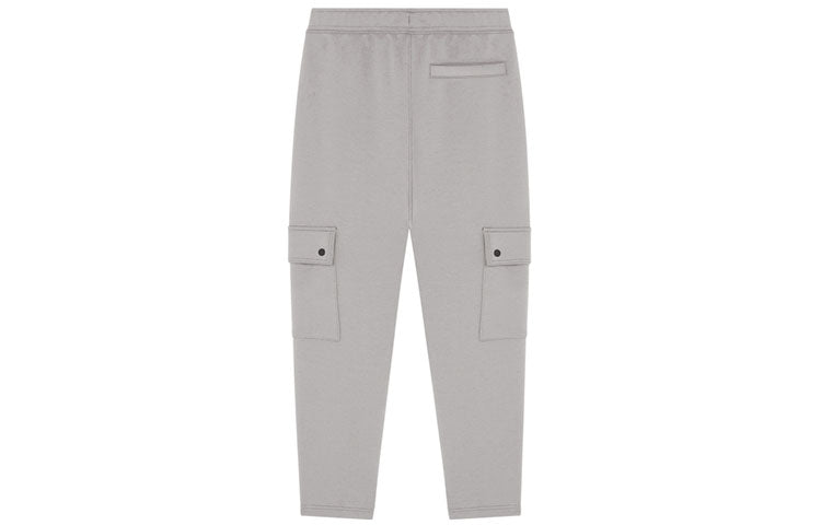 New Balance CNY Logo Cotton Cargo Pants 'Grey Black' AMP21365-MHD