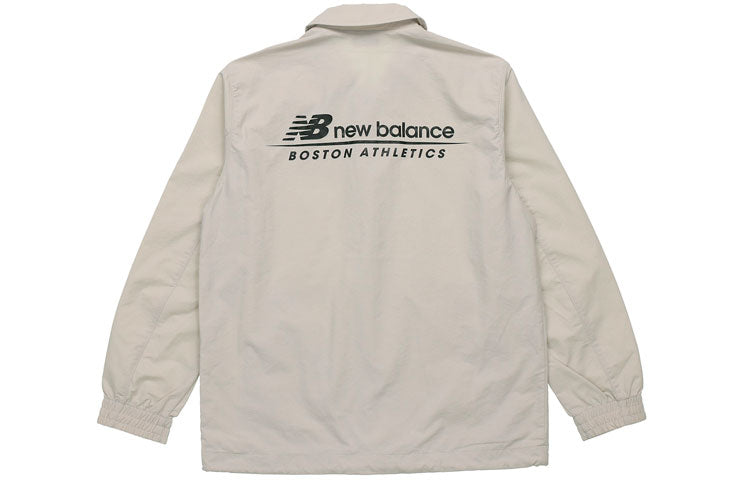 New Balance Casual Lifestyle Coat Asia Sizing 'White' NAA24013-BEI