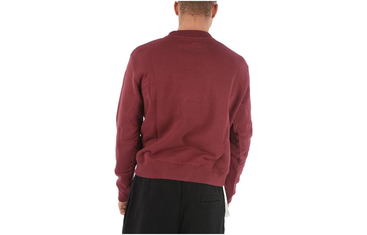 Off-White Bordeauxrot Sweatshirt OMBA025F19D250082410