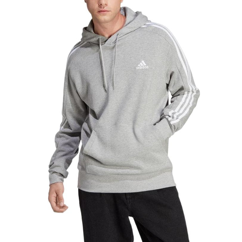 adidas French Terry 3-Stripes 'Grey White' IC0437