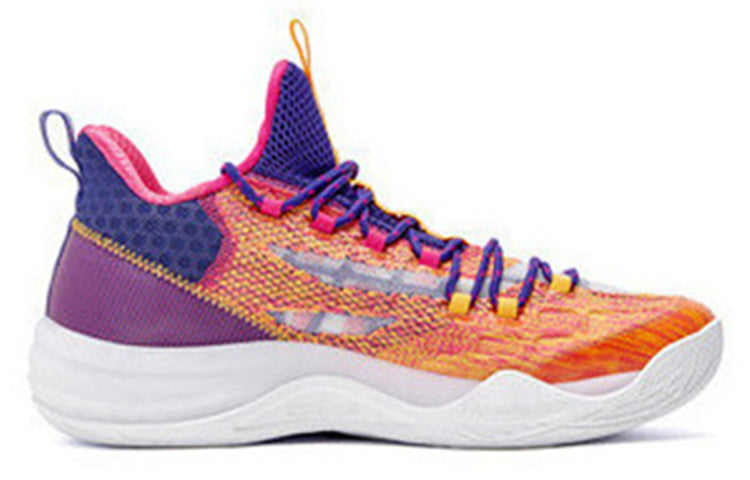 361 Degrees Aaron Gordon QU!K Basketball Shoes 'Orange Purple' 572021109-3