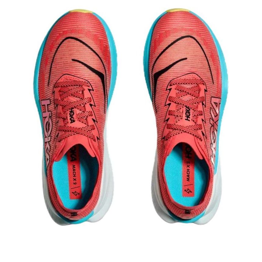 (WMNS) HOKA ONE ONE Mach X 2 'Grapefruit Electric Coral' 1155120-GFRT