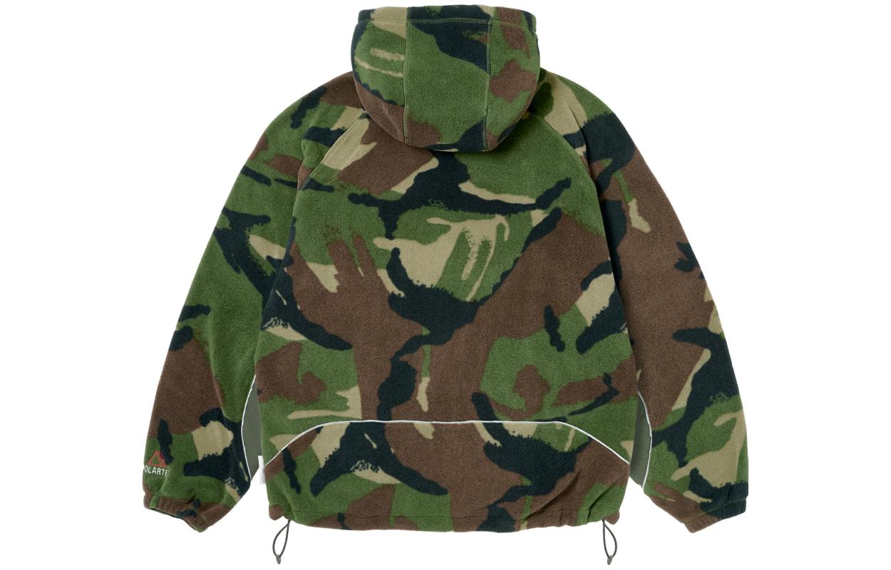 Palace Polartec 3M Hooded Jacket 'Woodland Camo' P25JK069