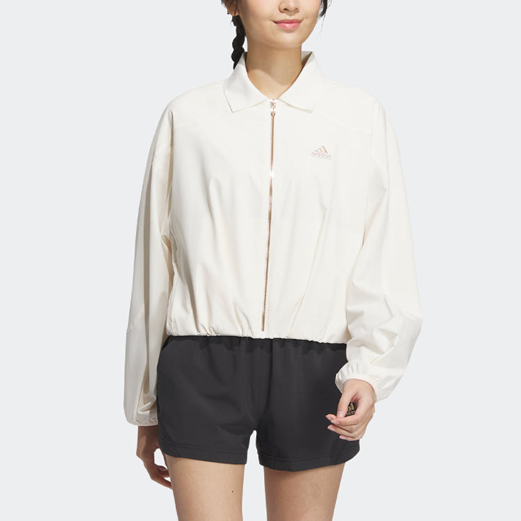 (WMNS) adidas Future Of Tech Shirt Jackets 'white' HY2827