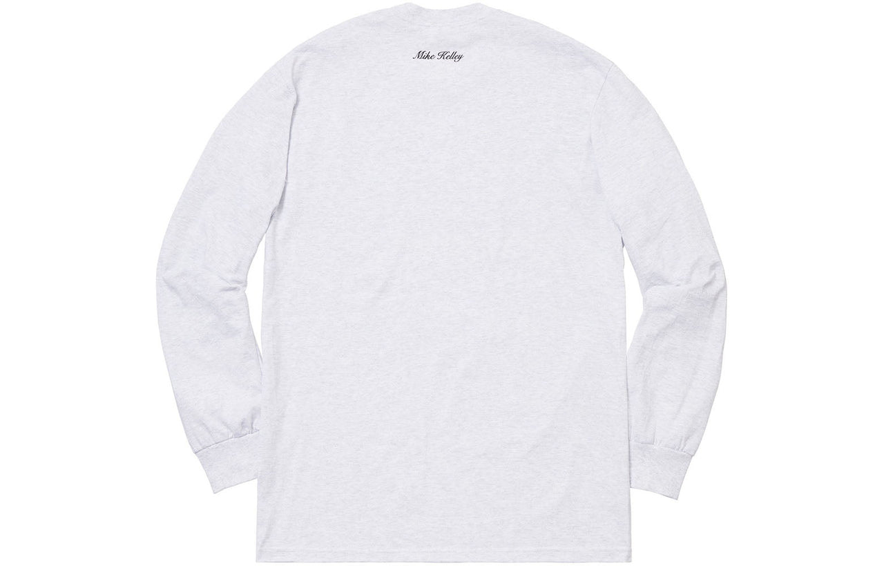 Supreme FW18 Mike Kelley AhhYouth LS Ash Grey Tee SUP-FW18-310