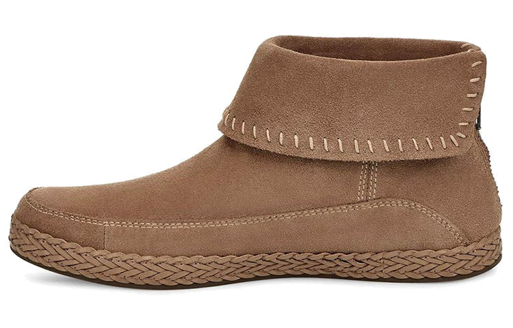 (WMNS) UGG Kavar Varney Fleece Lined Snow Boots Dark Brown 1104653-AMP