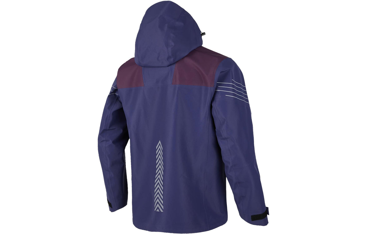 Skechers Woven Hooded Jacket 'Navy Burgundy' P423M032-00MZ