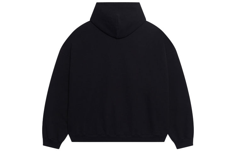 Balenciaga Qixi Hoodie Wide Fit 'Black' 674986TLVC21070