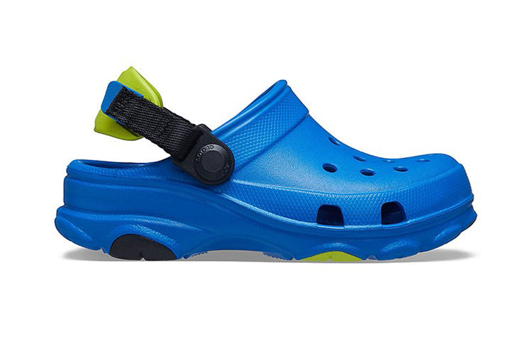 (PS) Crocs Flat Heel Blue Sandals 207011-4JL