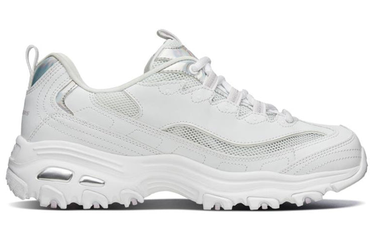 (WMNS) Skechers D Lites 1.0 GS White 66666200-WHT