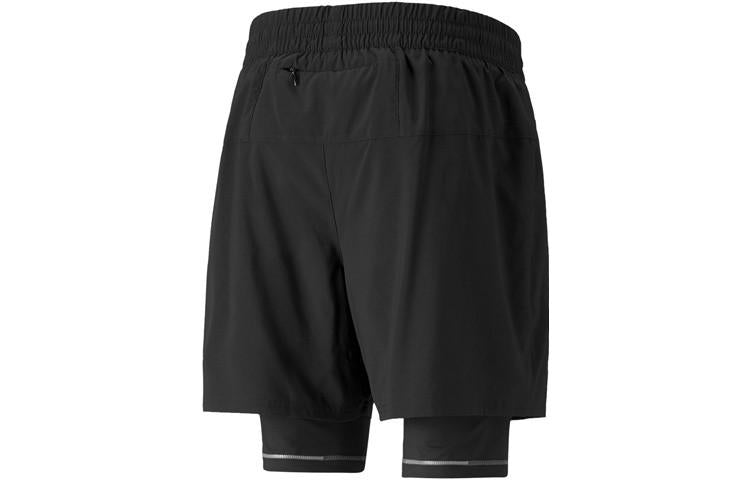 PUMA Graphic 2-In-1 5 Running Shorts 'Black' 521049-51