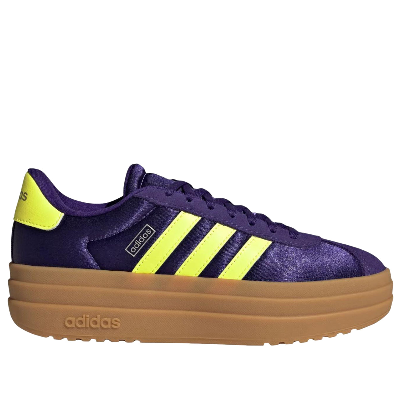 (GS) adidas Vl Court Bold 'Collegiate Purple Yellow' JQ1874