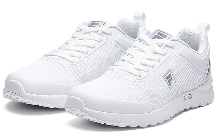 (WMNS) FILA Fpf Series Running Shoes GS White/Silver A12W012103FWT