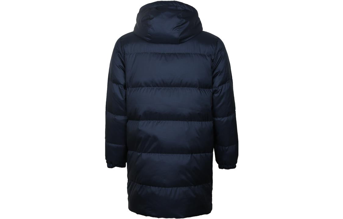 Converse Long Down Puffer Jacket 'Navy Blue' 10006882-A02