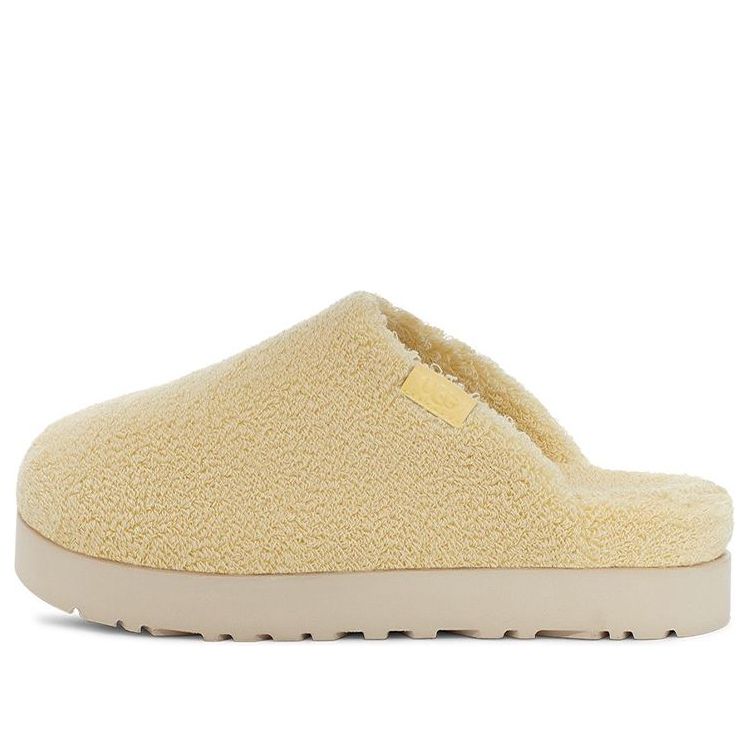 (WMNS) UGG Fuzz Sugar Terry Slide 'Banana Pudding' 1126386-BPDD