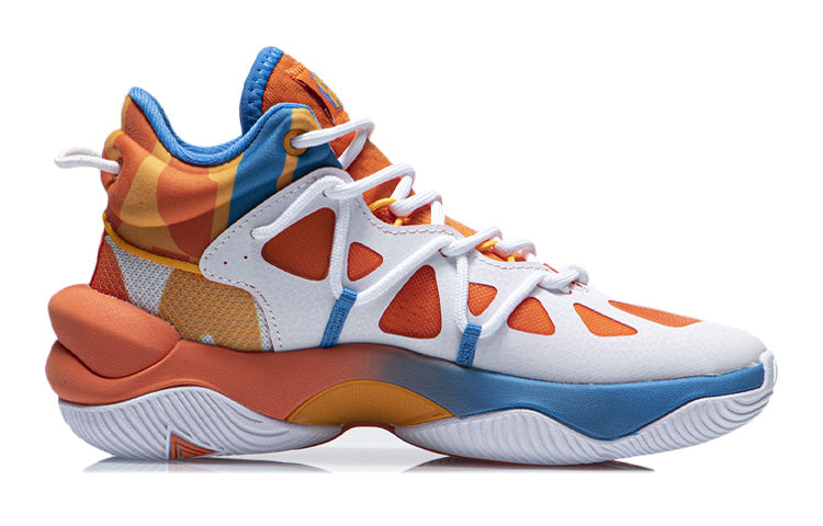 (GS) Li-Ning Power 6 'White Orange Blue' YKBR036-1