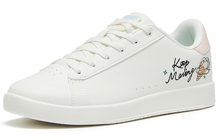 (WMNS) ANTA Life Series Sneakers 'White Pink' 122228065S-2
