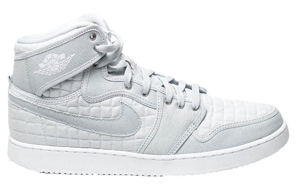 Air Jordan 1 AJKO High Quilted 'Pure Platinum' 638471-004