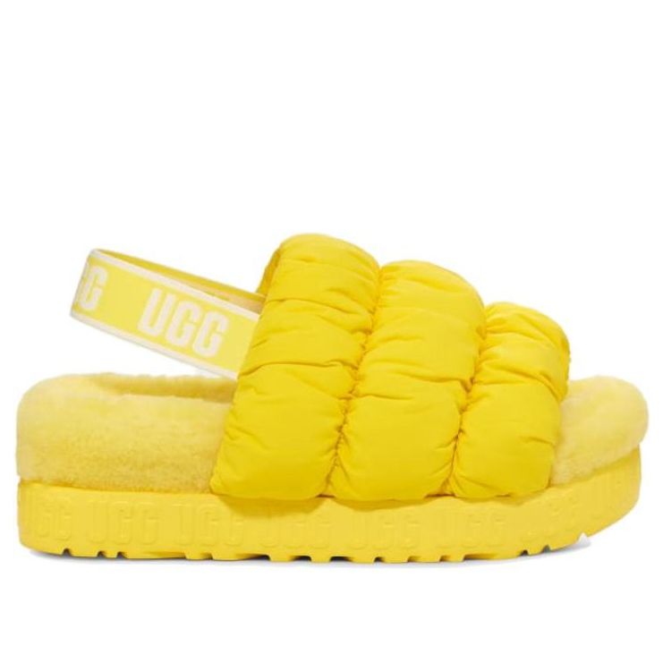 (WMNS) UGG Scrunchita 'Sunny Yellow' 1140192-SYYL