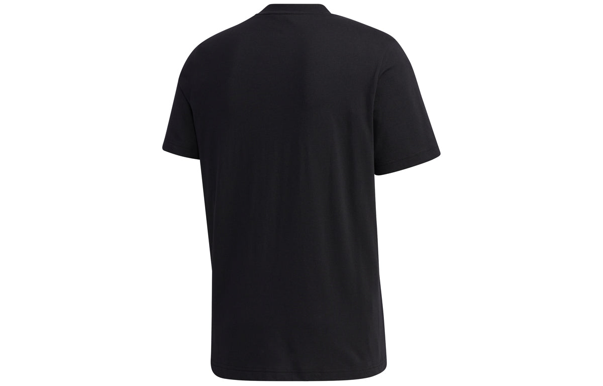adidas neo ESNTL LOGO T Short Sleeve Men's Black GJ8944