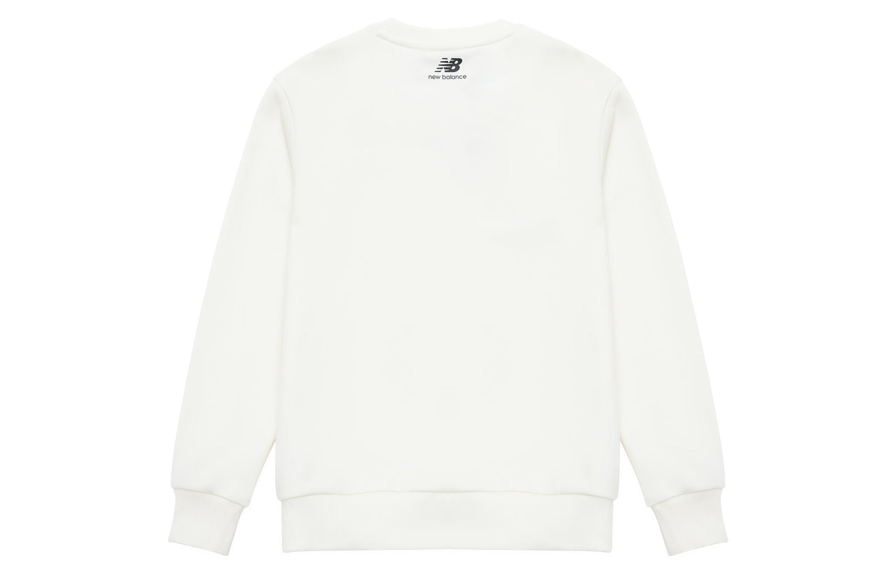 New Balance Sportswear Sweatshirt Asia Sizing 'White' 5CD12023-IV