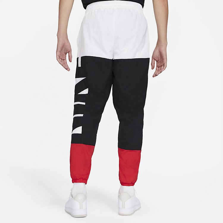 Nike Dri-fit Starting Five Basketball Sweatpants 'Black University Red' CW7351-100