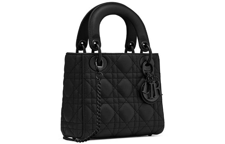 (WMNS) DIOR Mini Lady Dior Bag 'Black Ultramatte' M0505SLOI-M989