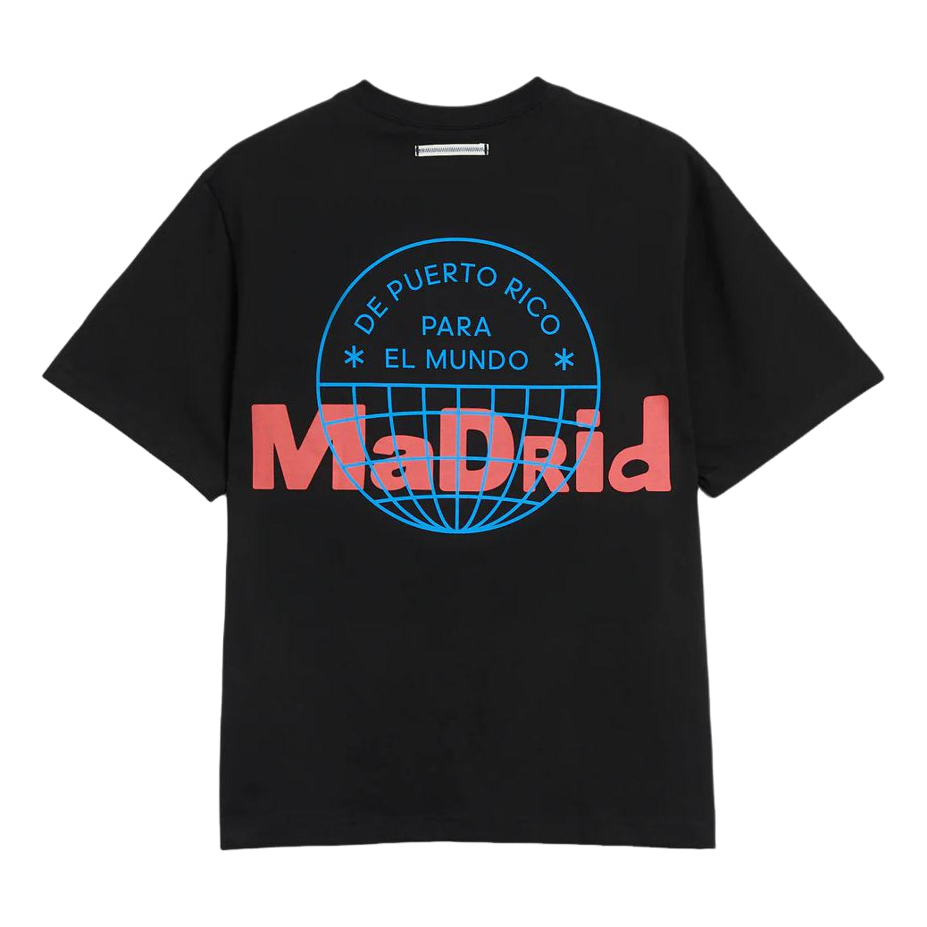 adidas x Bad Bunny DtMF Tour Merch Madrid T-Shirt 'Black' KW8068
