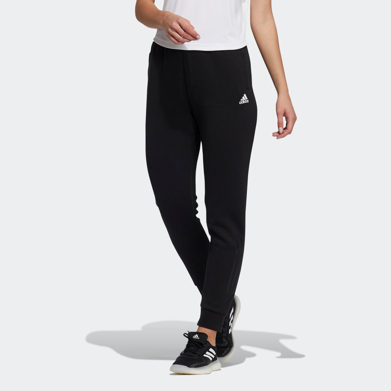 (WMNS) adidas Woven Pants 'Black' H09736