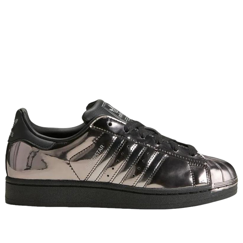 (WMNS) adidas Superstar II 'Black Silver' KJ7128