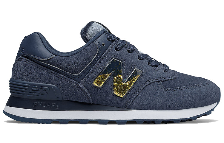 (WMNS) New Balance 574 'Crushed Metallic - Natural Indigo' WL574EDB
