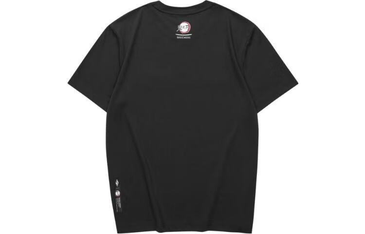 Skechers x Kimetsu No Yaiba Tee 'Black' L322U054-0018