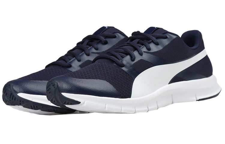 PUMA Flexracer Non-Slip Cozy Low Top Sports Skate Shoes Blue White 360580-23
