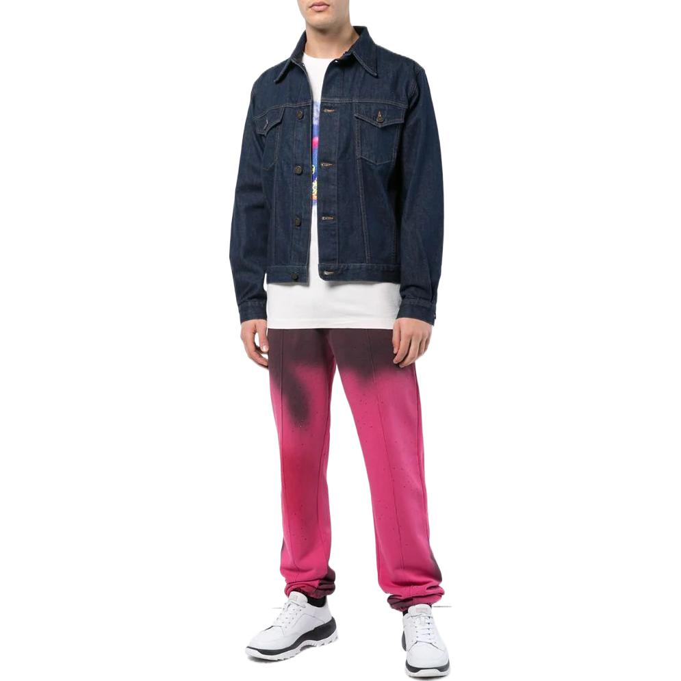 Off-White SS22 Bundle Feet Sports Pants 'Pink Purple' OMCH008F181920412810