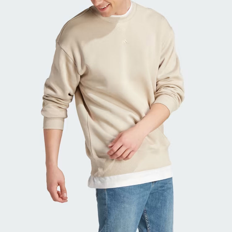 adidas All Szn Fleece Sweatshirts 'Beige' IP8351