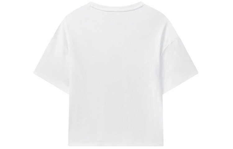 (WMNS) FILA Minimalistic Cozy Short Sleeve White F11W038115F