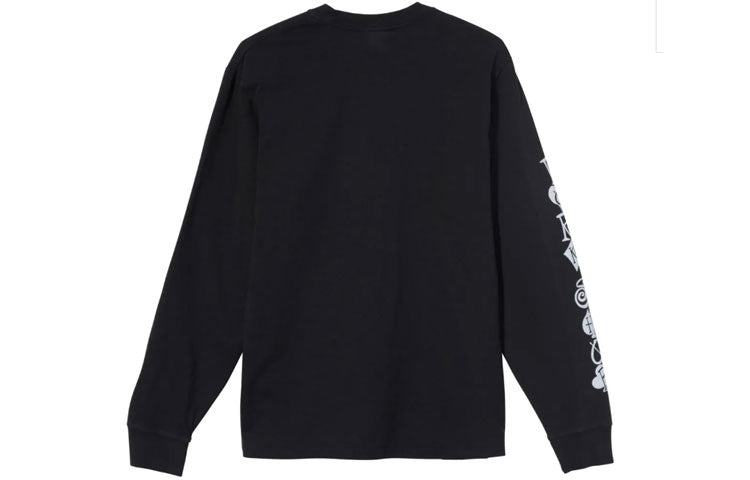 Stussy x Our Legacy Unisex Printing Swea Black STUSSY-SS21-473