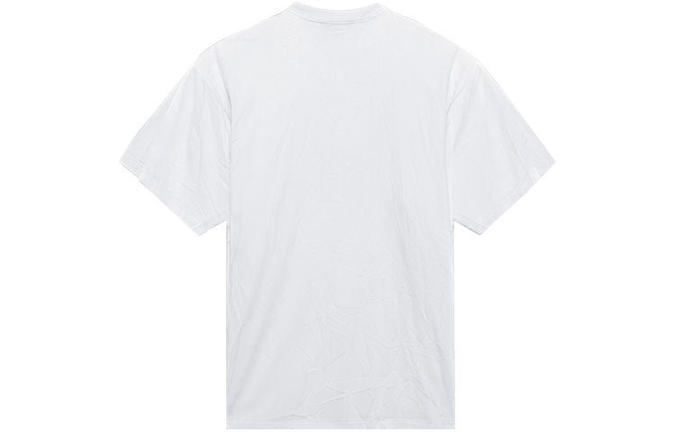 Balenciaga SS21 Retro Plain Weave Large Fit Short Sleeve Unisex White T-Shirt 657059TKV949000