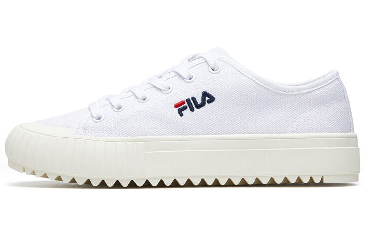 (WMNS) FILA Fmc Series Trail Low Top Canvas Sneakers White F52W014404FWT