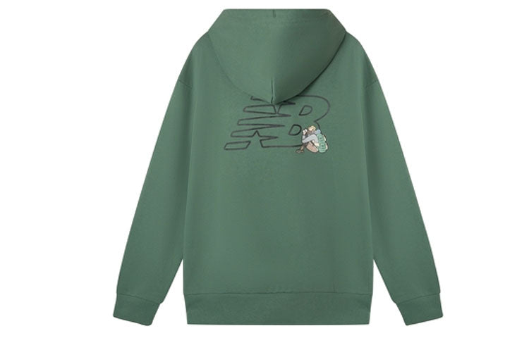 New Balance x JHI Logo Printed Hoodie Asia Sizing 'Green' NCA89033-GRN