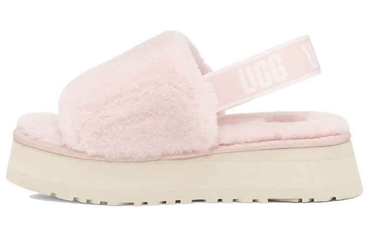 (WMNS) UGG Disco Slide Thick Sole Shoe 'Light Pink' 1112258-PCD