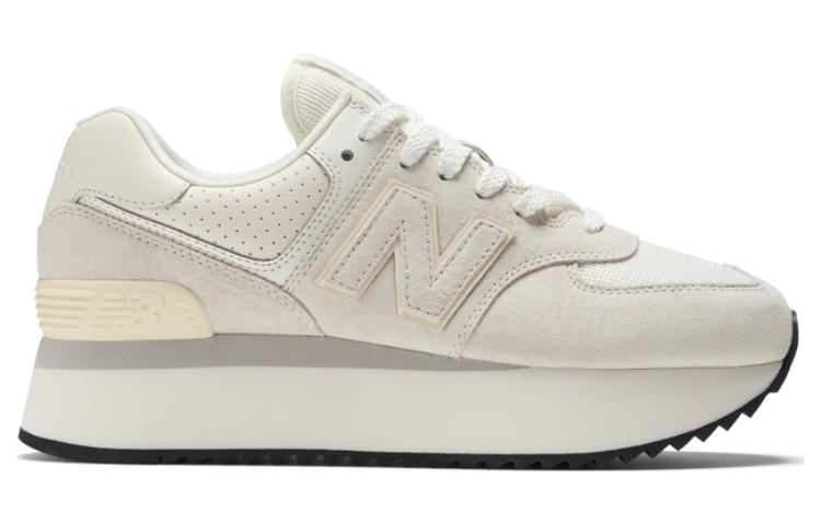 (WMNS) New Balance 574+ 'White Grey' WL574ZAA
