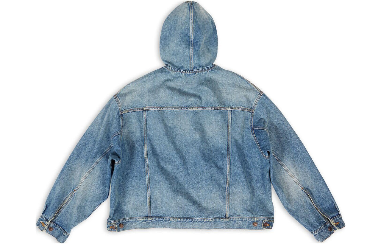 Balenciaga Pull-Over Jacket 'Blue' 719313TNW014268