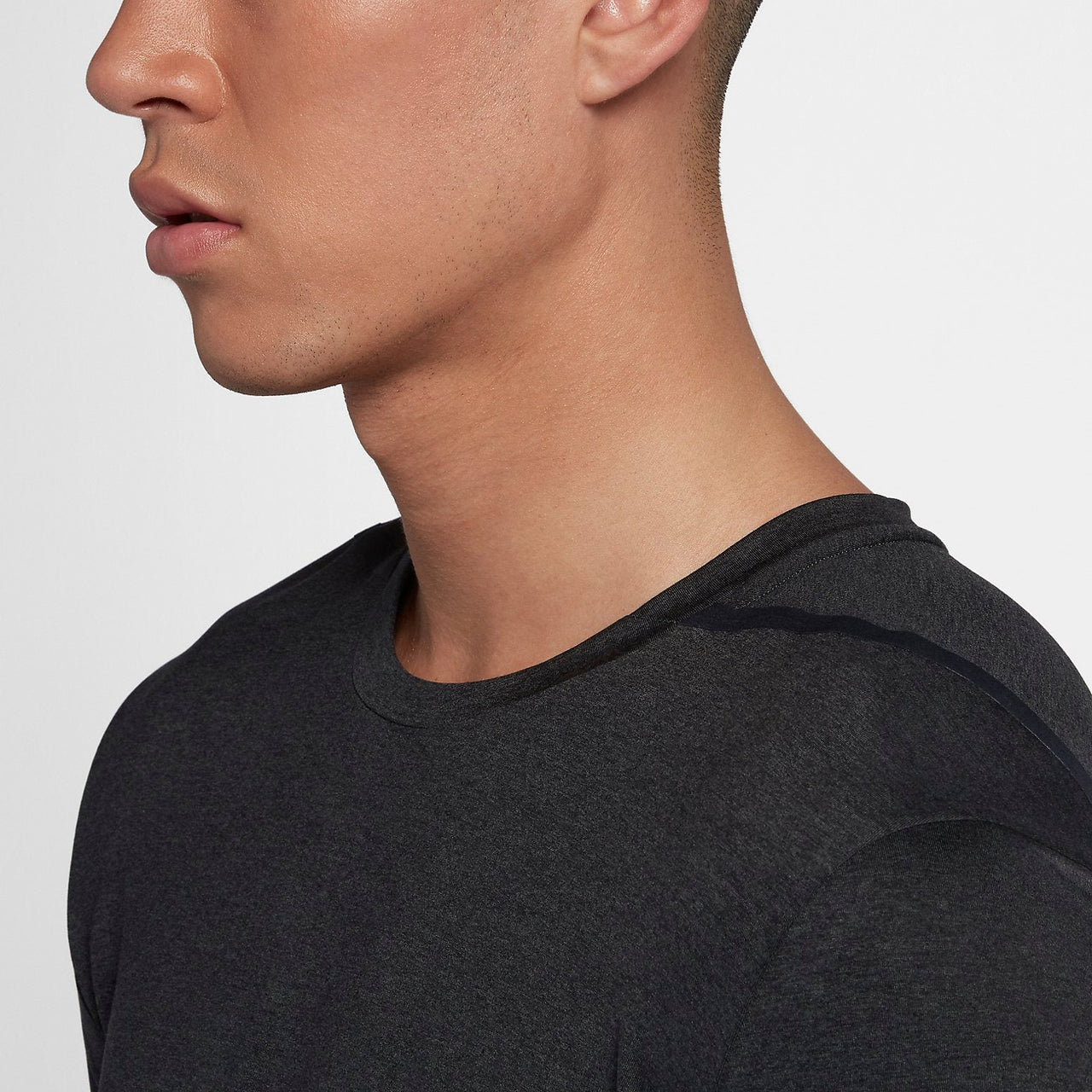 Nike Dri-Fit Solid Color Short-sleeved T-shirt 'Black' 928016-010