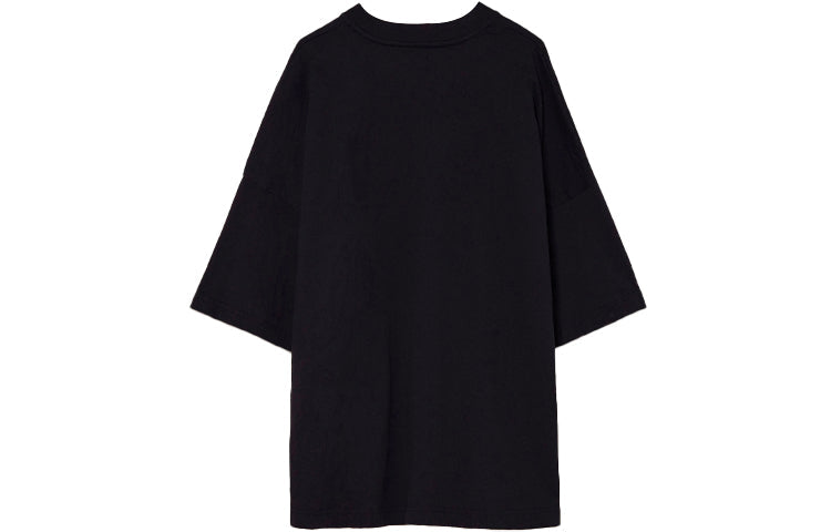 PALM ANGELS Men's SS21 Flowers-print Black PMAA041S21JER0041001