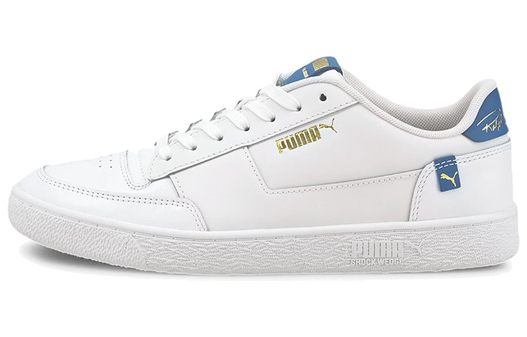 PUMA Ralph Sampson Mc Pop Casual Board Shoes White/Blue 375910-03