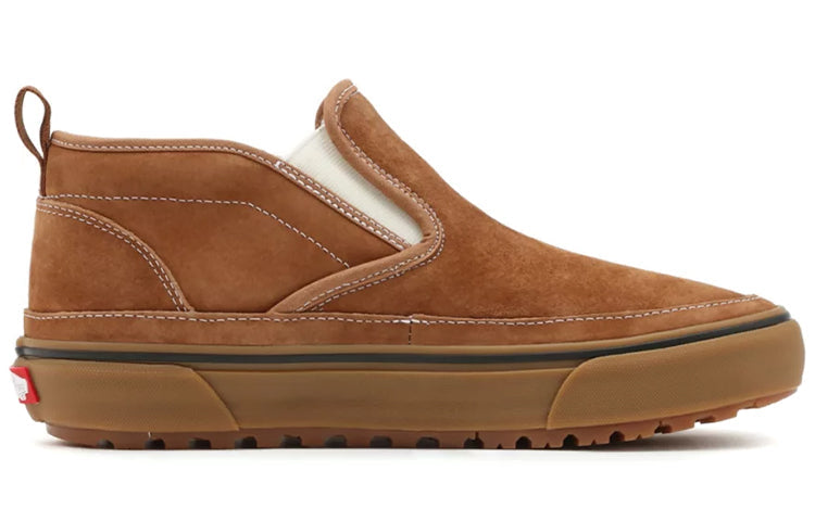 Vans Unisex Mid Slip Mte-1 Sneakers Brown VN0A5KQS427
